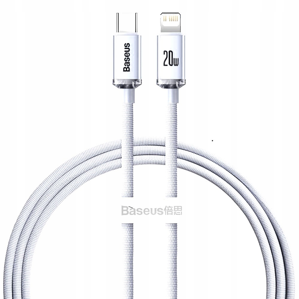 KABEL PRZEWÓD USB-C DO LIGHTNING BASEUS 20W 1.2M
