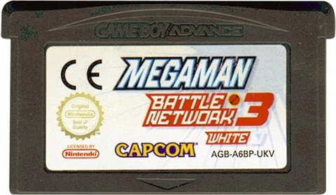 Megaman Battle Network 3 White - NINTENDO GAME BOY ADVANCE GBA PAL
