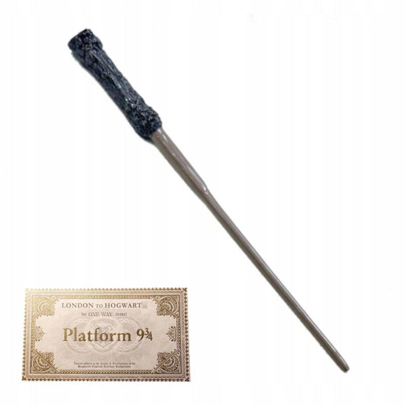 RÓŻDŻKA HARRY POTTER MAGICZNA ZAKLĘCIA ZESTAW 35CM
