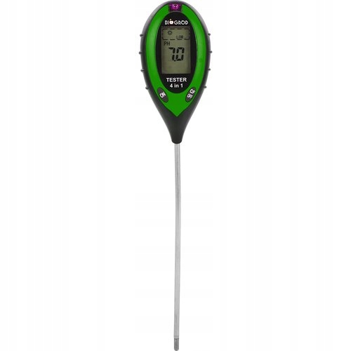 MIERNIK PH TESTER GLEBY 4w1 KWASOWOŚĆ WILGOTNOŚĆ