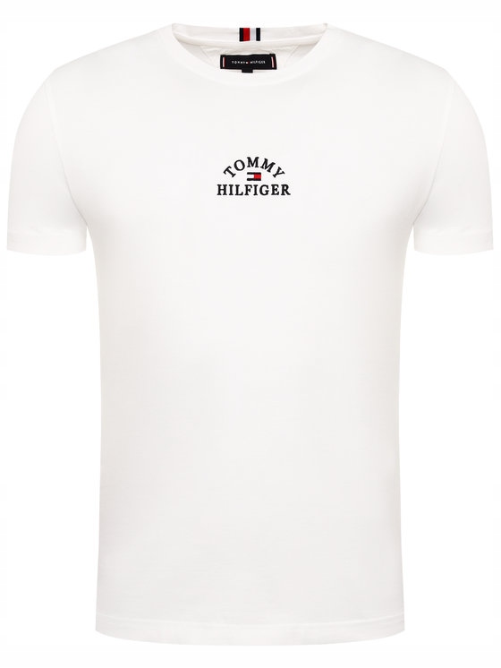Tommy Hilfiger MW0MW13756 T-shirt Męski Biały L