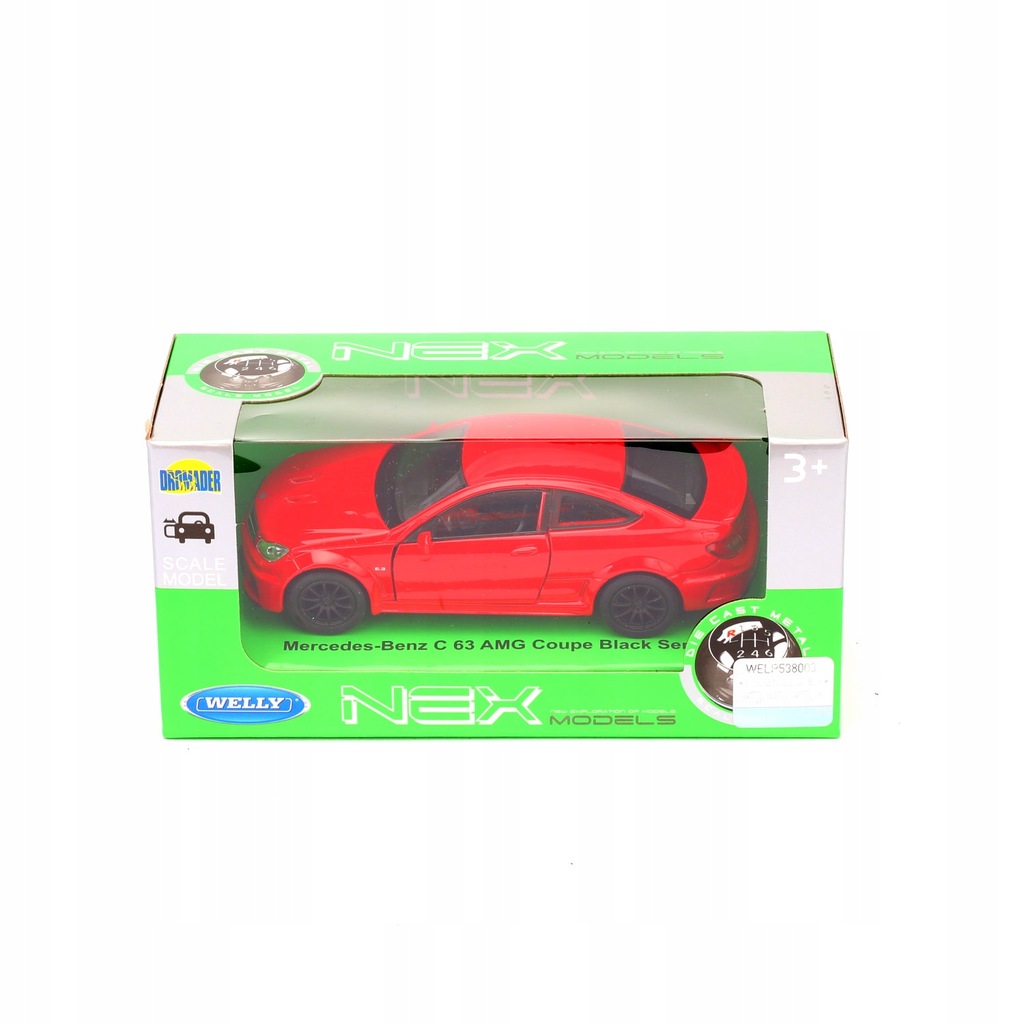 PEPCO autko Welly 1:34 mercedes benz c63