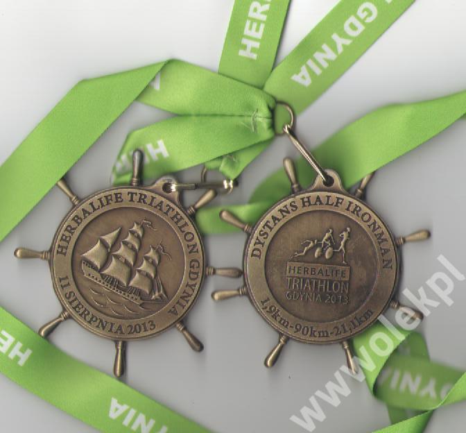 MEDAL z Herbalife Triathlon Gdynia 2013