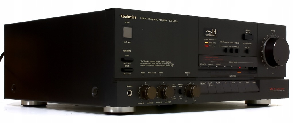TECHNICS SU-V85A FLAGOWY WZMACNIACZ STEREO 750W