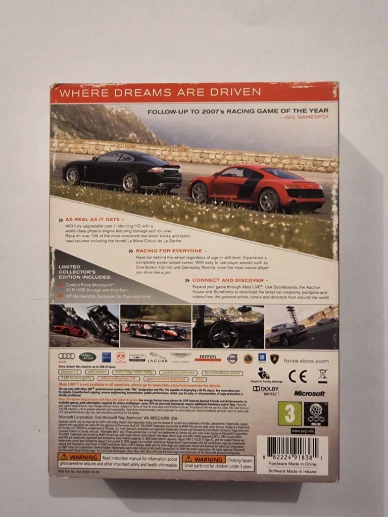 Купить Коллекционное издание Forza Motorsport 3 для Microsoft Xbox 360 ...