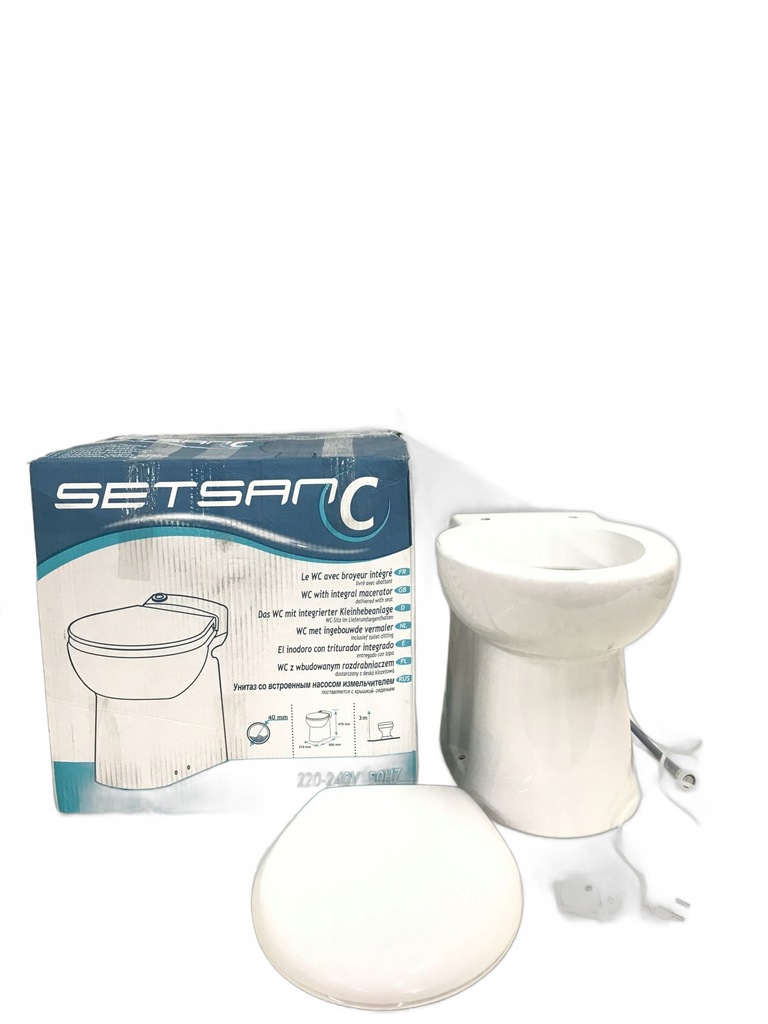 Miska stojąca WC SANIPRO SETSAN C