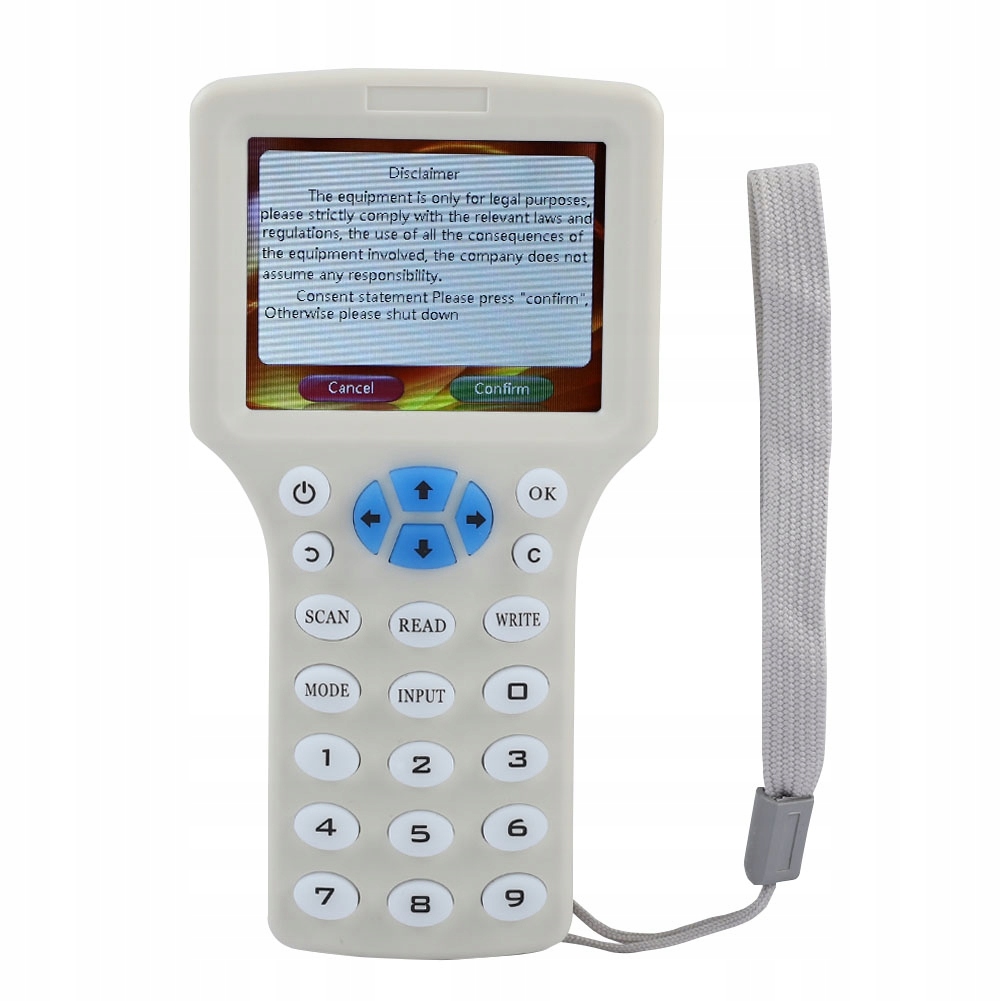 DUPLIKATOR CZYTNIK 125KHZ RFID PROGRAMATOR
