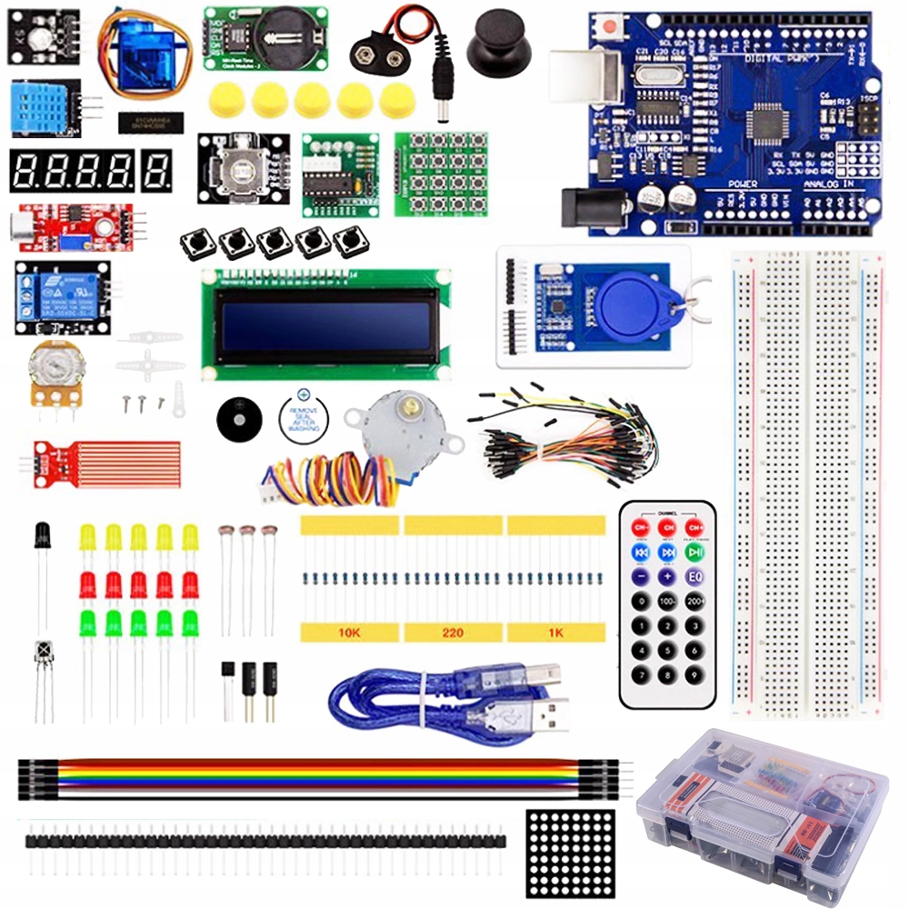 ZESTAW STARTOWY OEM XXL STARTER KIT UNO R3 ARDUINO