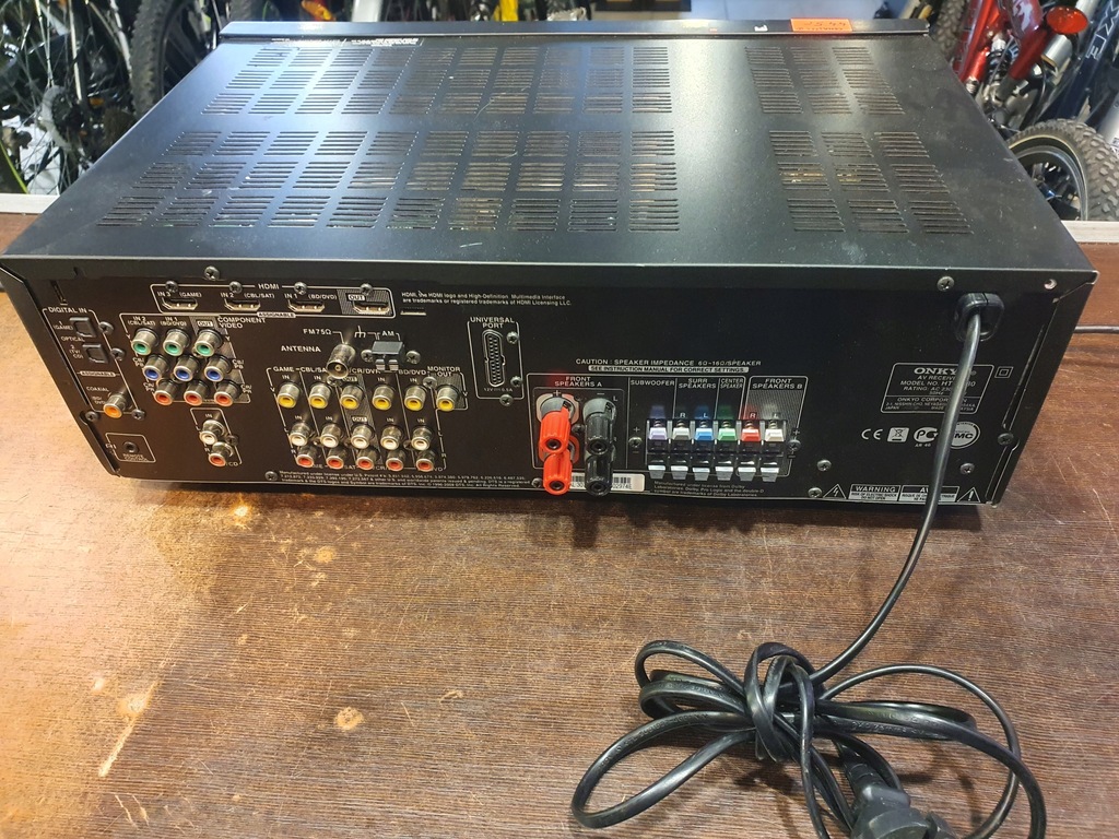 Amplituner Onkyo HTR380 11985774511 oficjalne archiwum Allegro