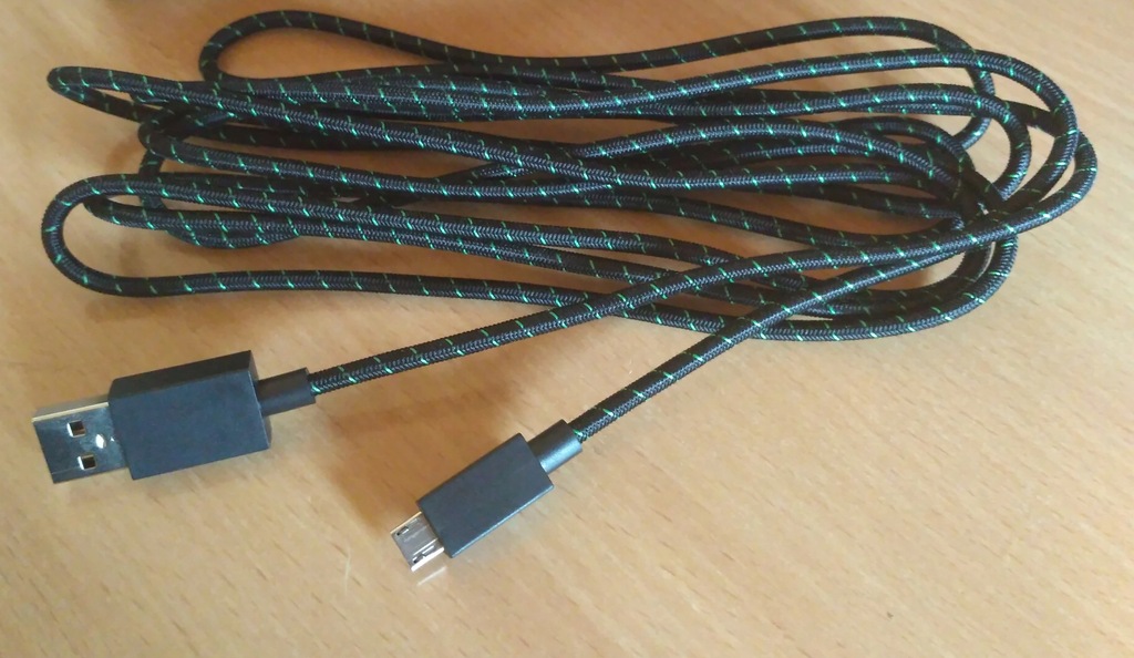 Oryginalny Kabel USB 2,7m do Pada Xbox One Elite