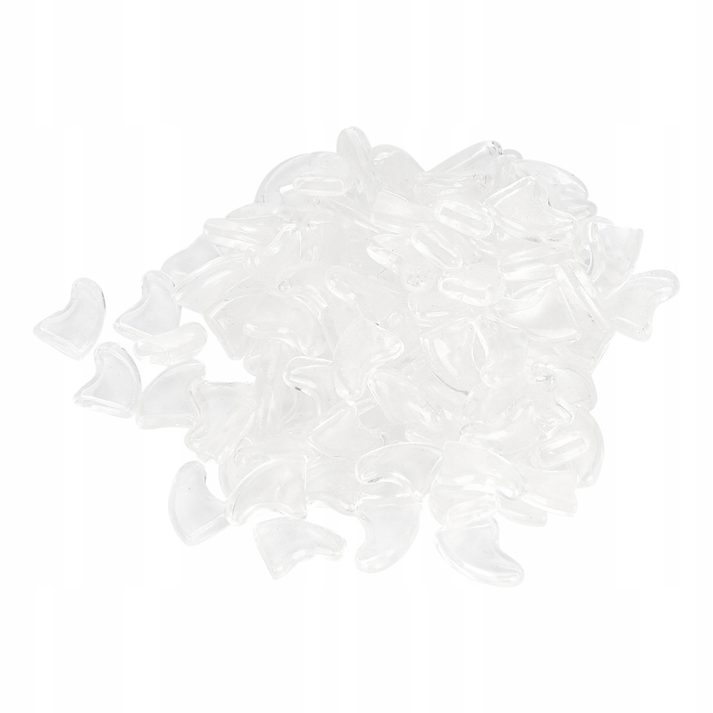 PAZURY TIPSY DLA PSA KOTA 100 SZT MIĘKKIE BIAŁY M