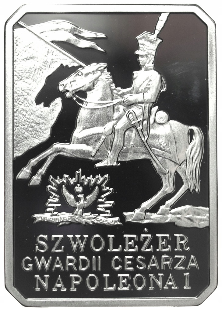 10 zł złotych 2010 Szwoleżer Gwardii Napoleona SREBRO