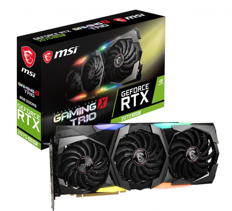 Купить MSI GeForce RTX 2070 SUPER GAMING X TRIO: отзывы, фото, характеристики в интерне-магазине Aredi.ru