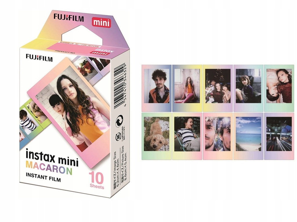 Wkłady INSTAX MINI MACARON 10 zdjęć