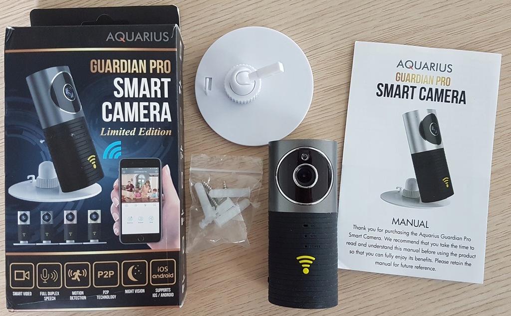 Aquarius guardian hotsell pro smart camera