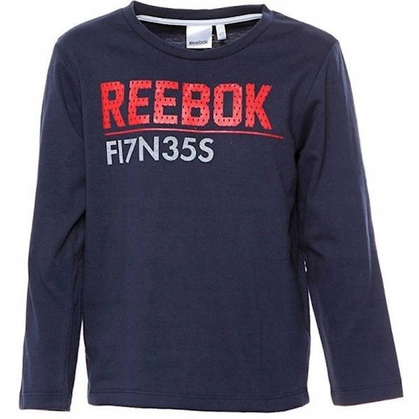 Reebok bluza Sport S49443 długi rękaw granat 140 *