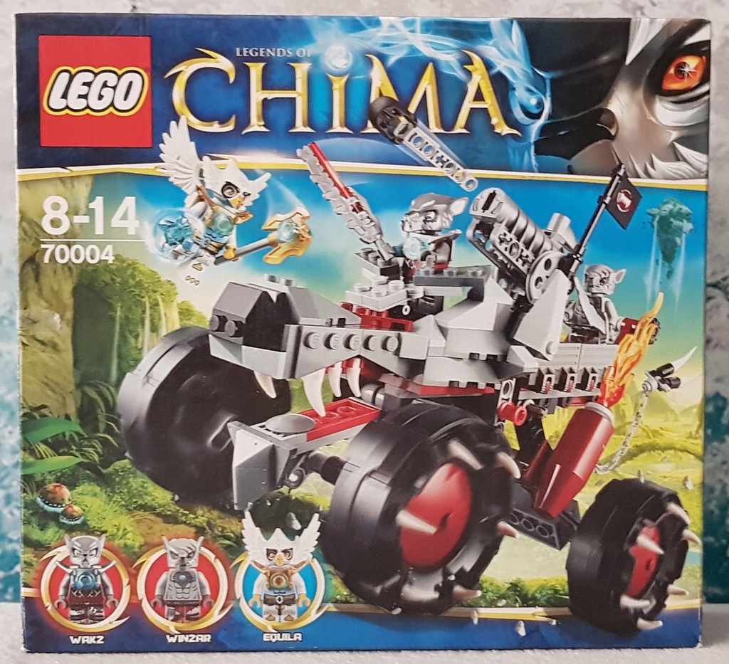 Lego Chima Wakz' Pack Tracker 70004