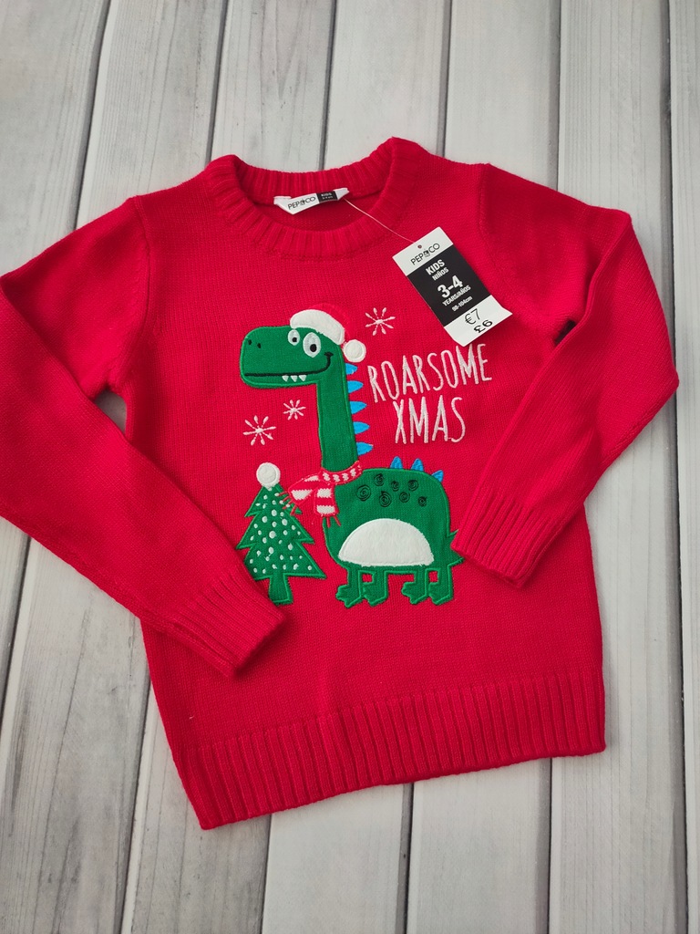 Pep&Co Sweterek świąteczny dla chłopca r. 104