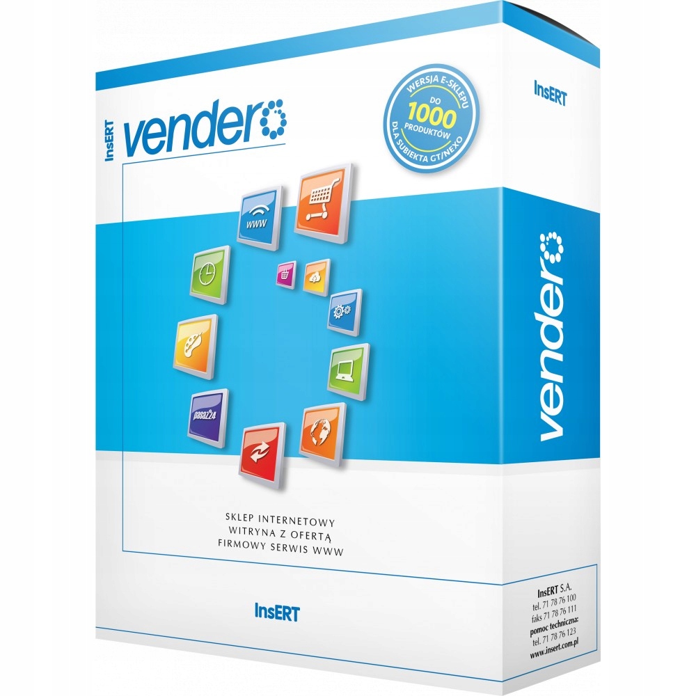 VENDERO - Sklep internetowy 1000 produktów
