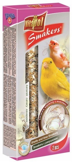 Vitapol Smakers dla kanarka - wapno-muszle 2szt [2