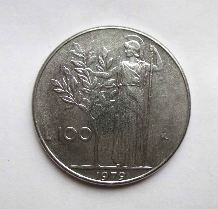 100 Lirów 1979 r. Italia