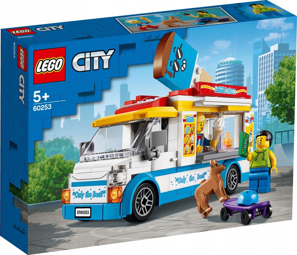 Купить LEGO CITY Грузовик с мороженым 60253: отзывы, фото, характеристики в интерне-магазине Aredi.ru