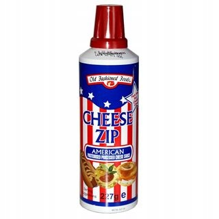 CHEESE ZIP * AMERYKAŃSKI SER W SPREY'U DIP SEROWY