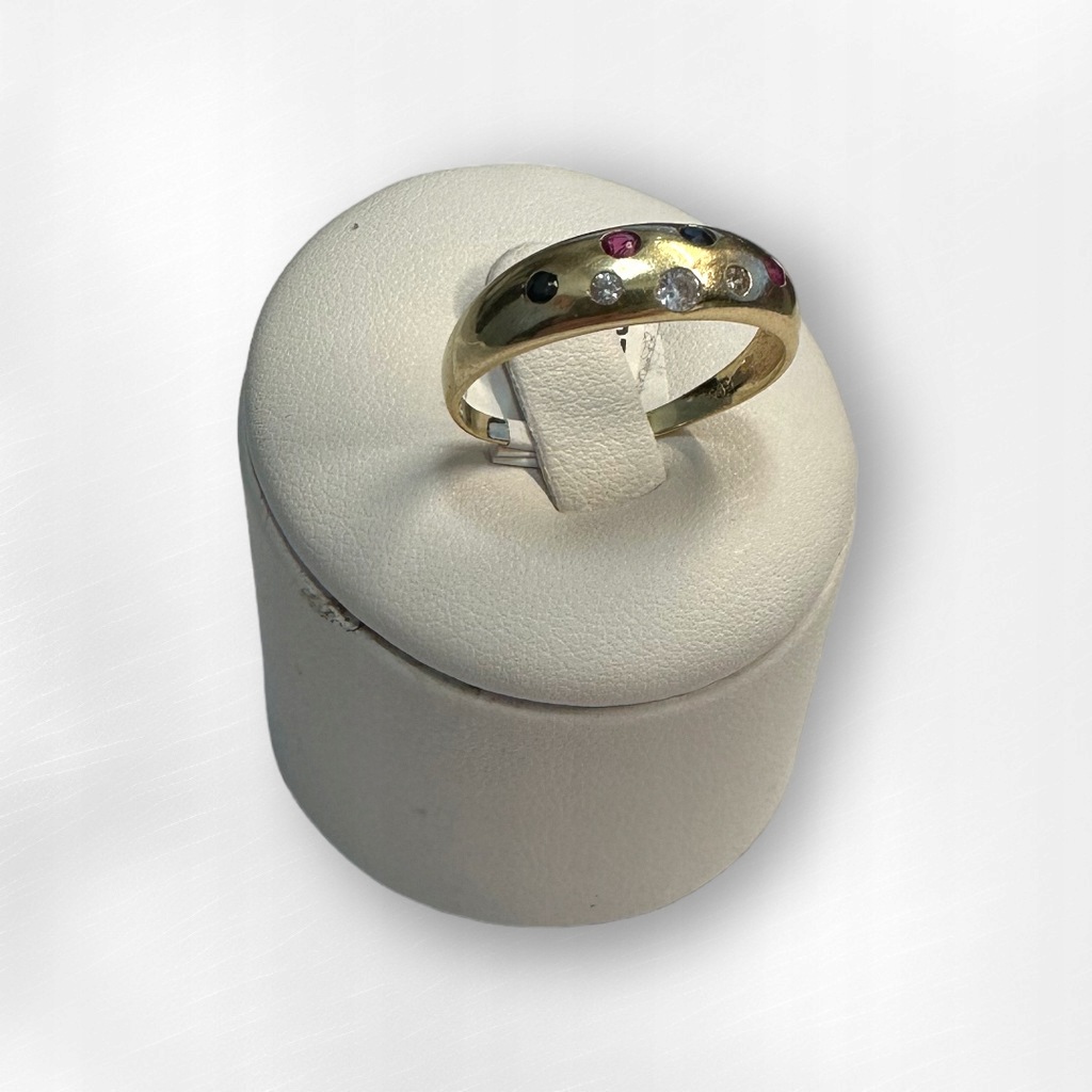 Złoty wyrób jubilerski 14-Karatowy Pierścionek