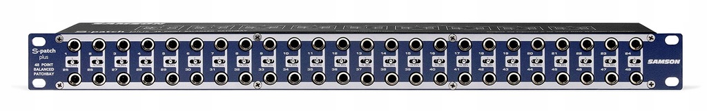 Samson S-Patch Plus - 48-punktowy patchbay