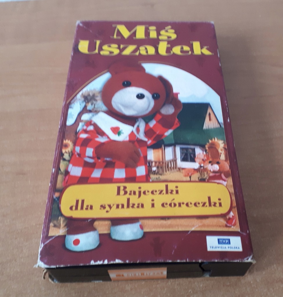 Miś Uszatek Kaseta Video VHS JEDYNA RARYTAS
