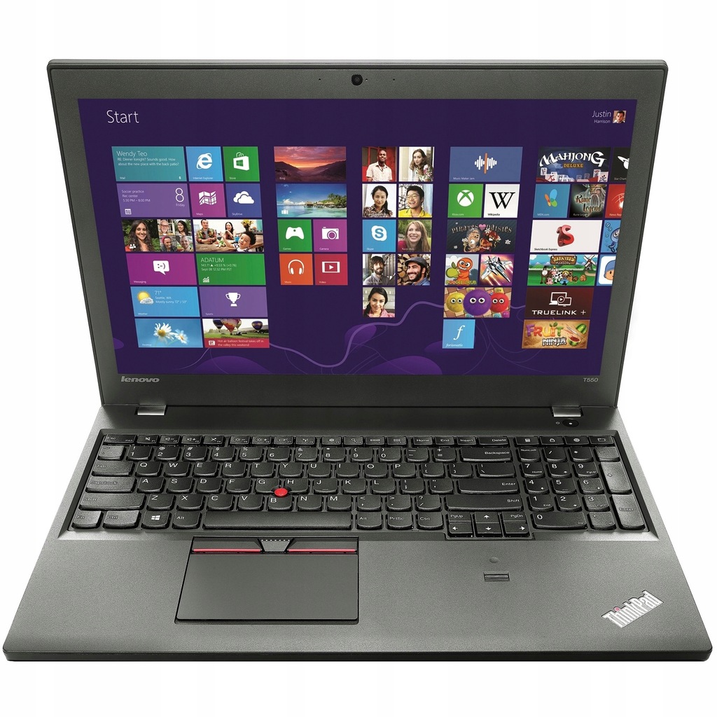 Laptop Lenovo ThinkPad | i5 | 8GB | SSD | KAMERA + TORBA