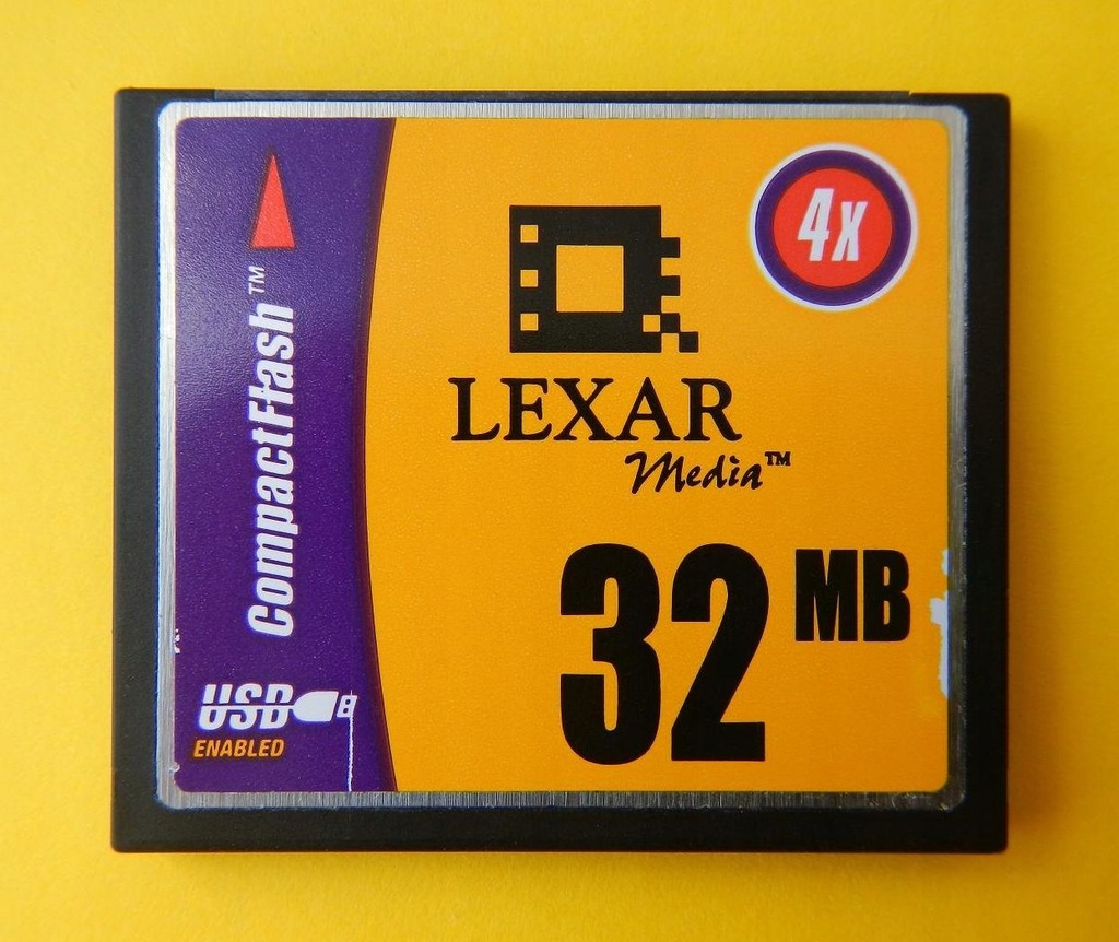 CompactFlash 32MB --- LEXAR --- OKAZJA!