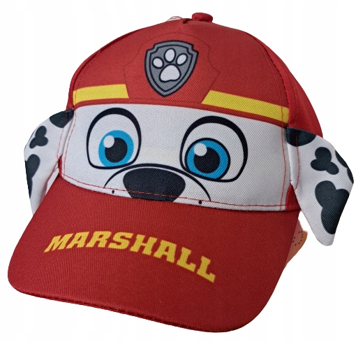 Nickelodeon czapka z daszkiem bejsbolówka Paw Patrol Martshall 52-54 cm
