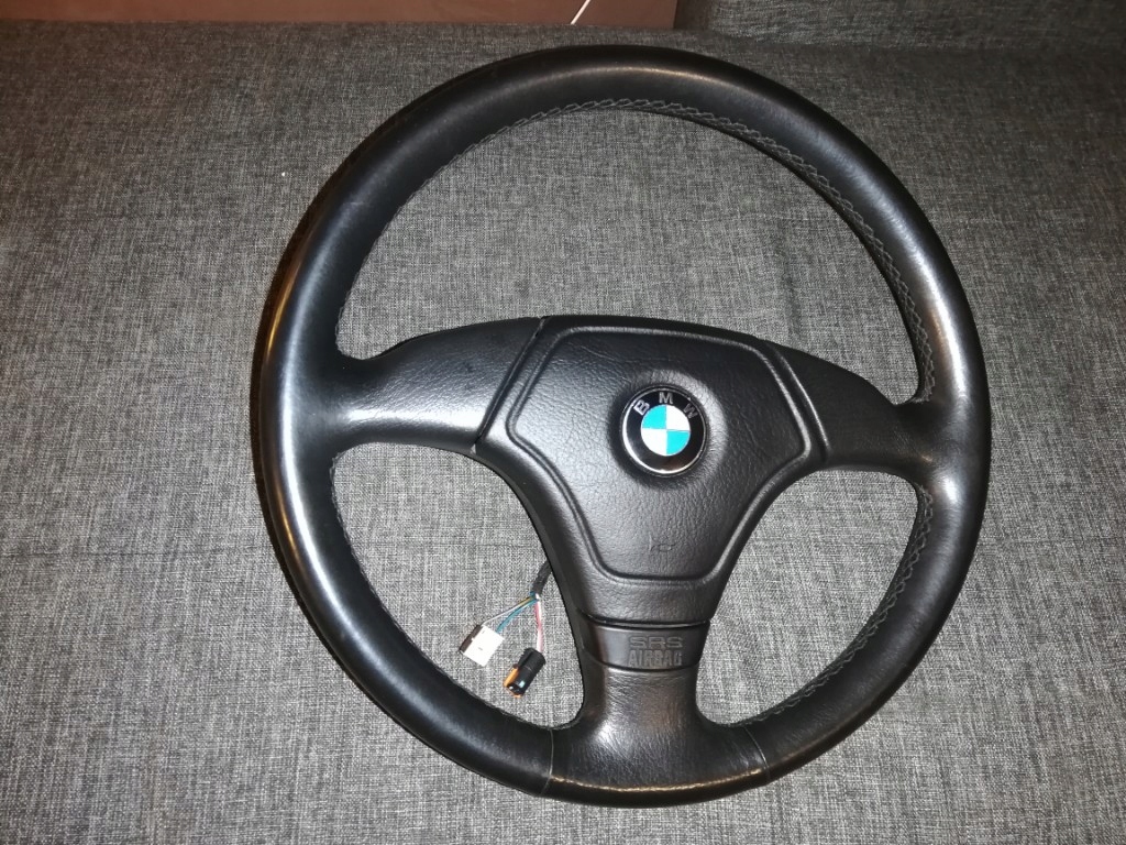 Kierownica BMW e39 e38 e36 jednonabojowa.