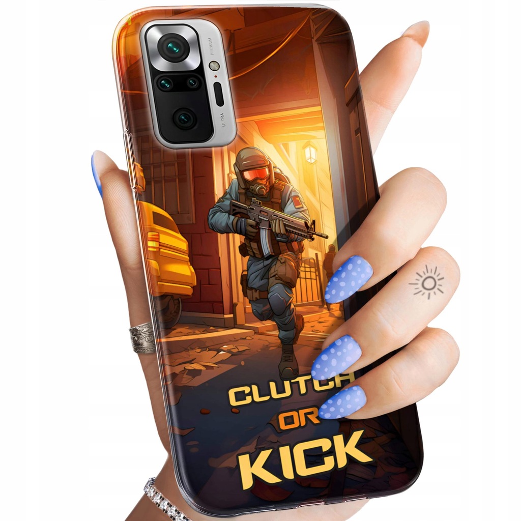 ETUI DO REDMI NOTE 10 PRO / 10 PRO MAX WZORY CS GO COUNTER-STRIKE OBUDOWA