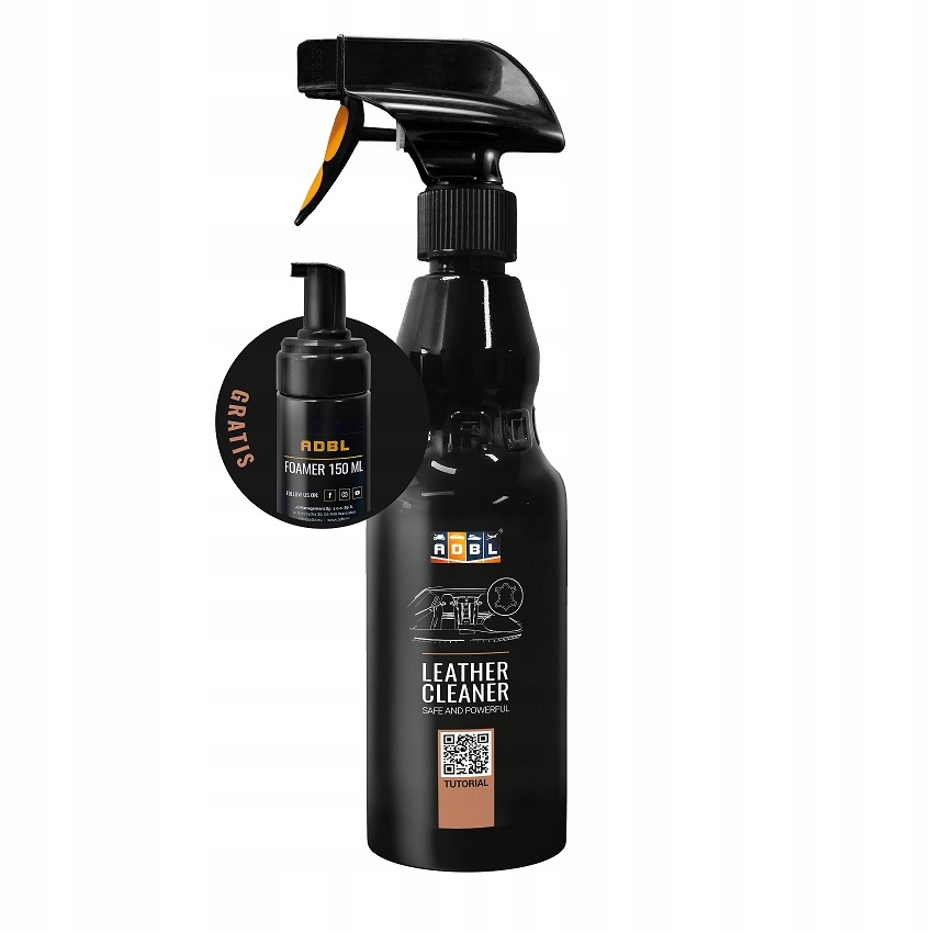 ADBL LEATHER CLEANER 1L + FOAMER 150 ML Do Skóry