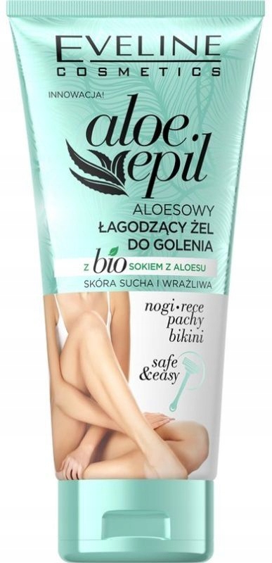 EVELINE ŁAGODZĄCY ALOESOWY ŻEL DO GOLENIA 175ml