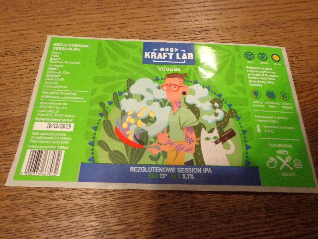 Polski Kraft-etykieta samoprzylepna nowa 51