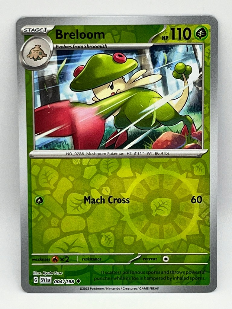 Karty Pokemon (SVI 004) Breloom (R)