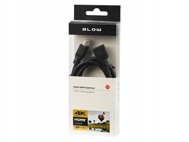 92-603# Przyłącze hdmi-hdmi classic kątowe 1,5m