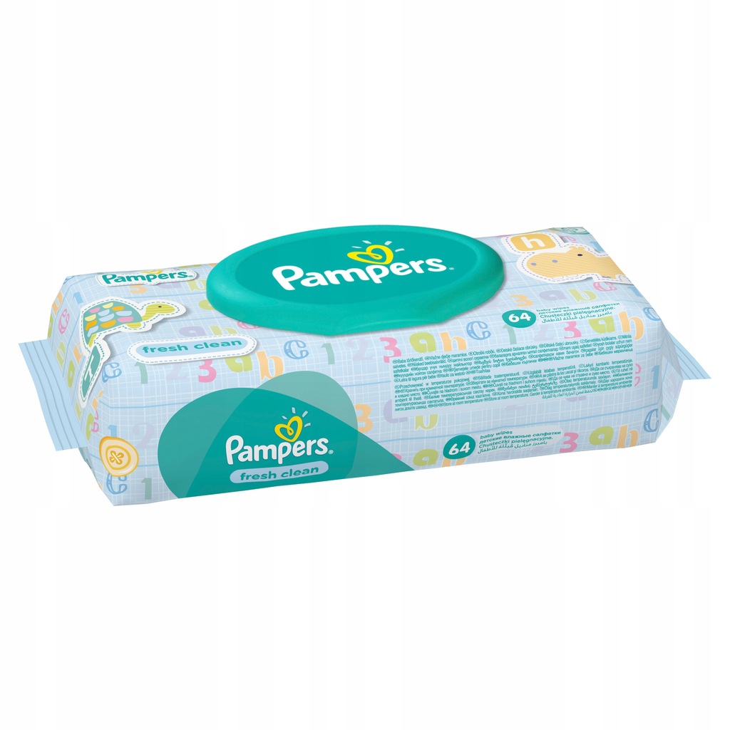 Купить Зажим для салфеток Pampers Fresh Clean 12 x 64 – 768: отзывы, фото, характеристики в интерне-магазине Aredi.ru