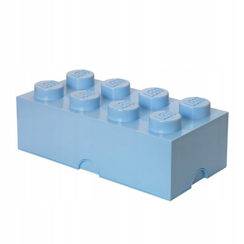 Pojemnik klocek LEGO Brick 8 (Jasnoniebieski)