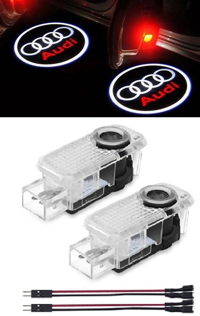 Projektory Logo Audi Led Logo A3 A4 A5 A6 A7 A8 Q3 Q5 Q6 Q7 Q8 Sline HIT !!