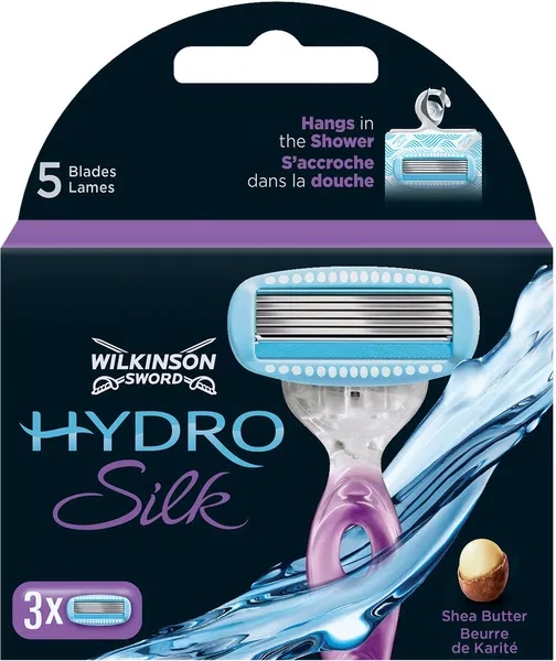Wymienne głowice WILKINSON HYDRO Silk (3 szt.)