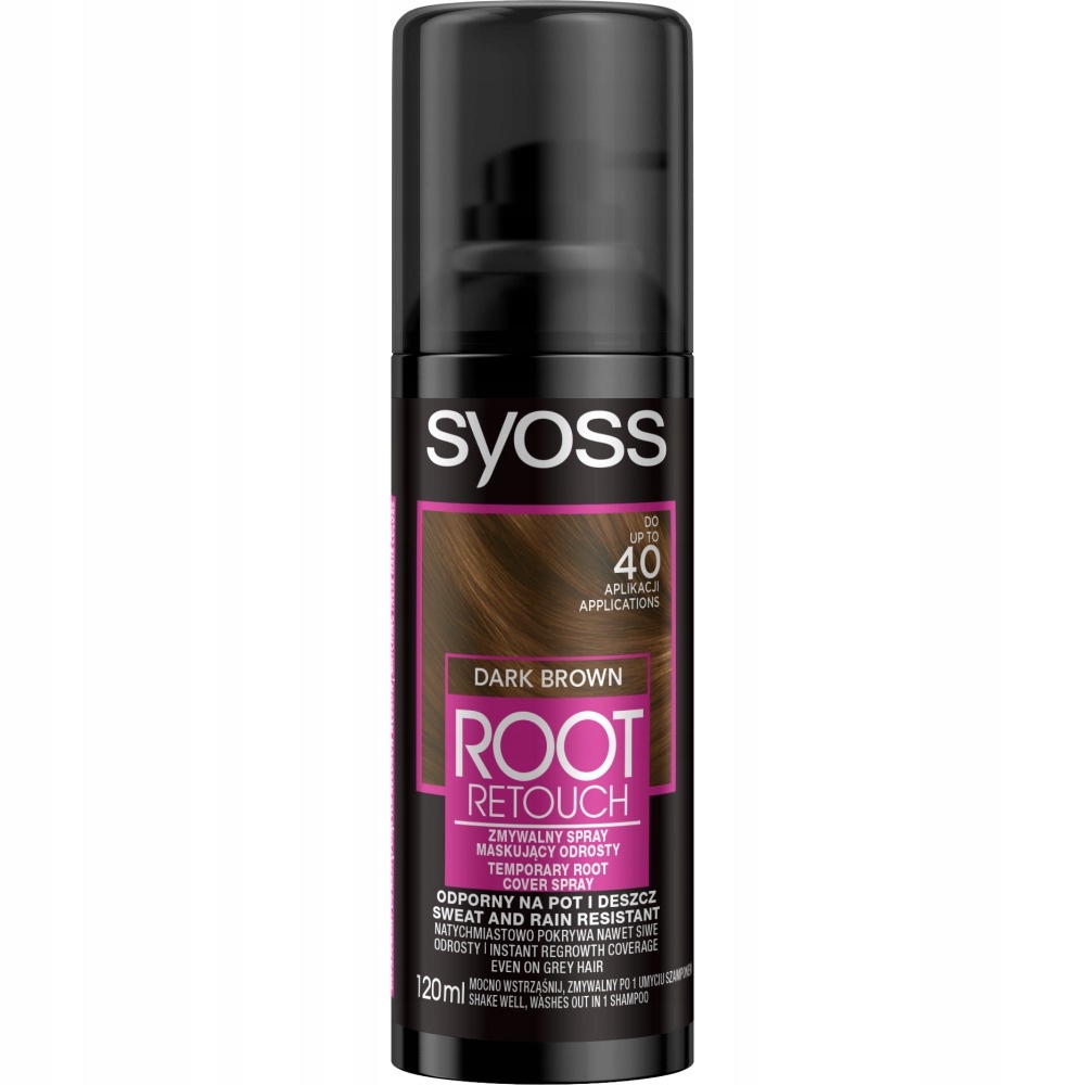 Syoss Root Retouch spray do maskowania odrostó P1