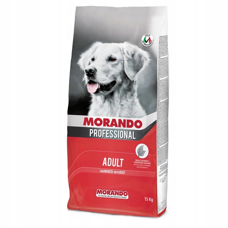 Sucha karma Morando wołowina dla psów aktywnych 15 kg