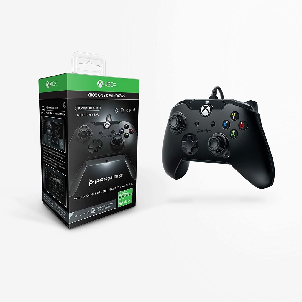 Pad przewodowy PDP Microsoft Xbox/PC Raven black