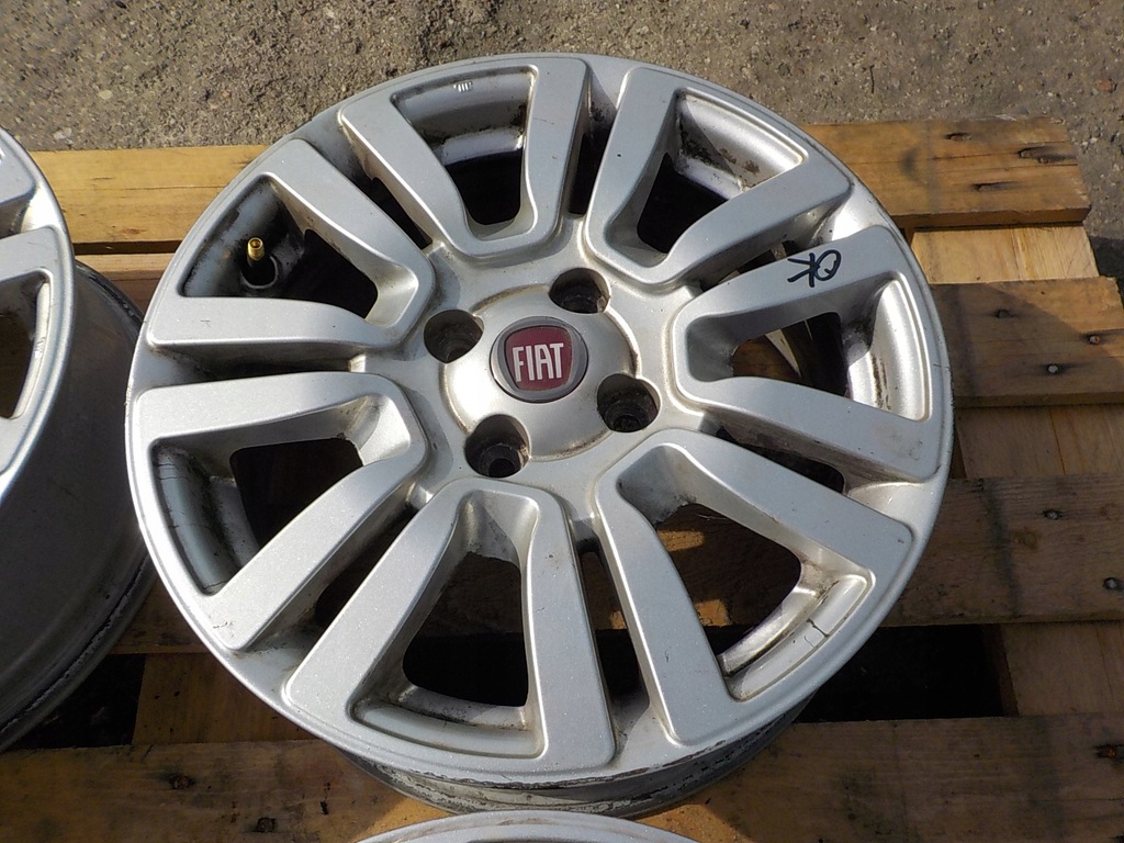 FIAT GRANDE PUNTO EVO FELGI ALUMINIOWE R15 4x100 12543286756