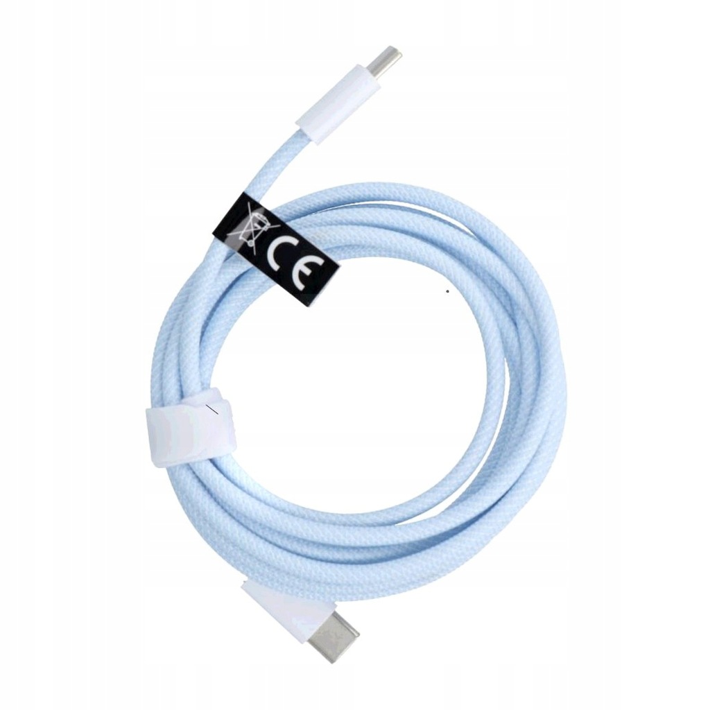Kabel Typ C do Typ C Power Delivery PD 60W 3A C263 niebieski 2 m