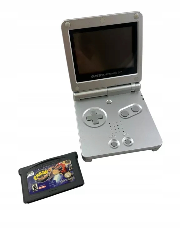 KONSOLA GAME BOY ADVANCE SP AGS-001 + CRASH NITRO KART